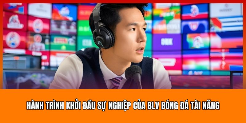 Hành trình khởi đầu sự nghiệp của BLV bóng đá tài năng